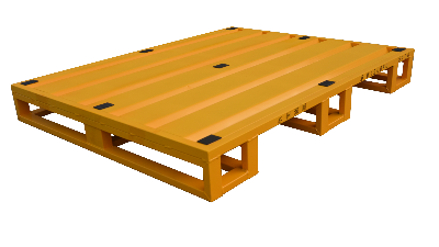 在立体库中金属托盘的应用