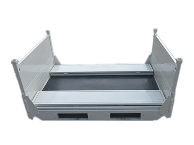 折叠钢板箱——货架料箱 折叠钢板箱——货架料箱