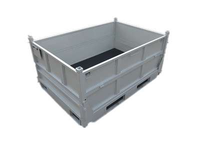 折叠钢板箱——货架料箱 折叠钢板箱——货架料箱