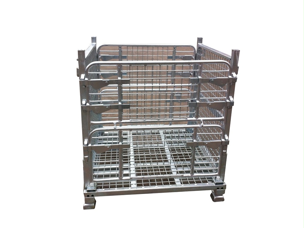 军工折叠镀锌网箱 军工折叠镀锌网箱